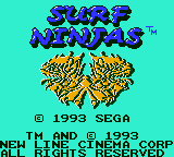Surf Ninja's screenshot 4 for Sega Game Gear